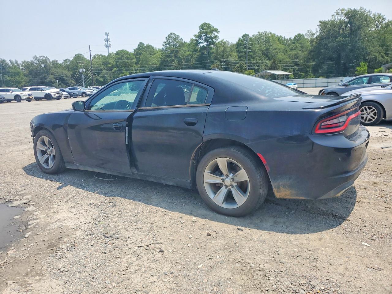 2015 Dodge Charger Se Черный vin: 2C3CDXBG2FH725483
