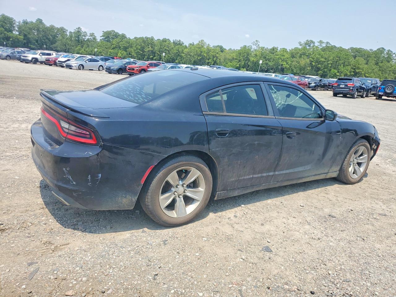 2015 Dodge Charger Se Черный vin: 2C3CDXBG2FH725483