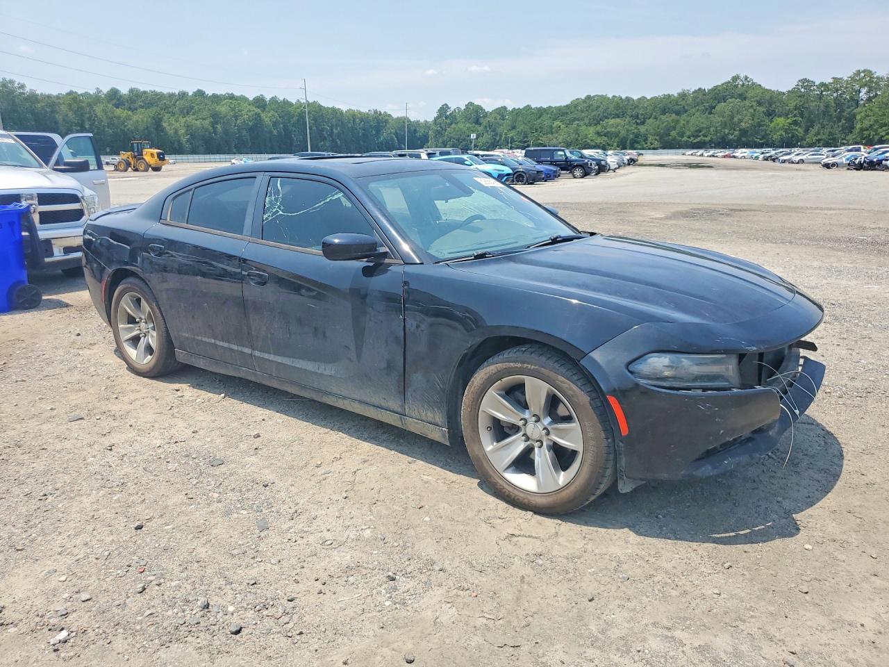 2015 Dodge Charger Se Черный vin: 2C3CDXBG2FH725483