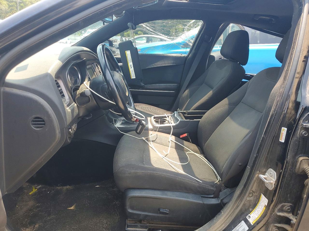 2015 Dodge Charger Se Черный vin: 2C3CDXBG2FH725483