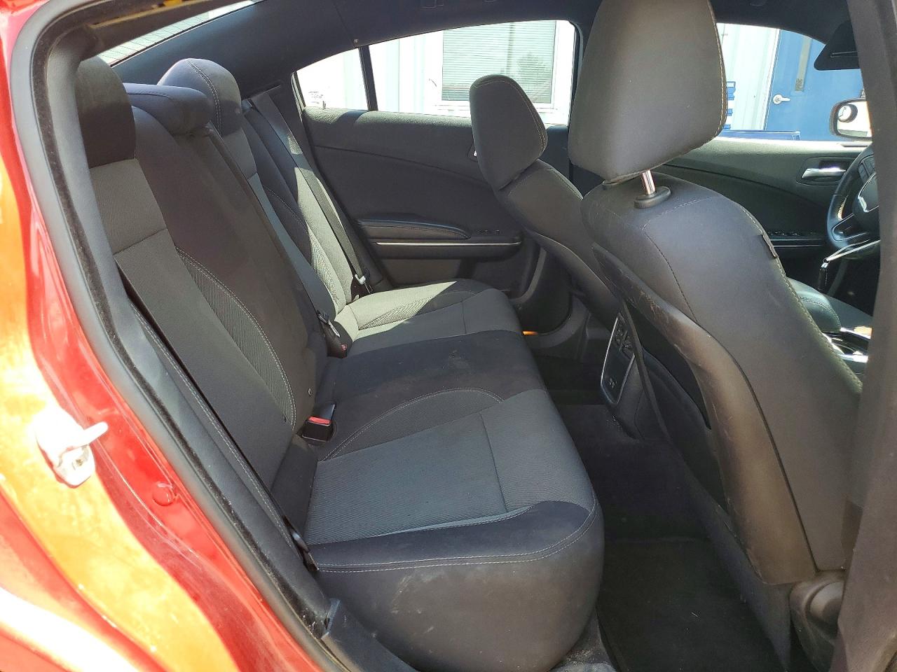 2015 Dodge Charger Se Red vin: 2C3CDXBG2FH729520
