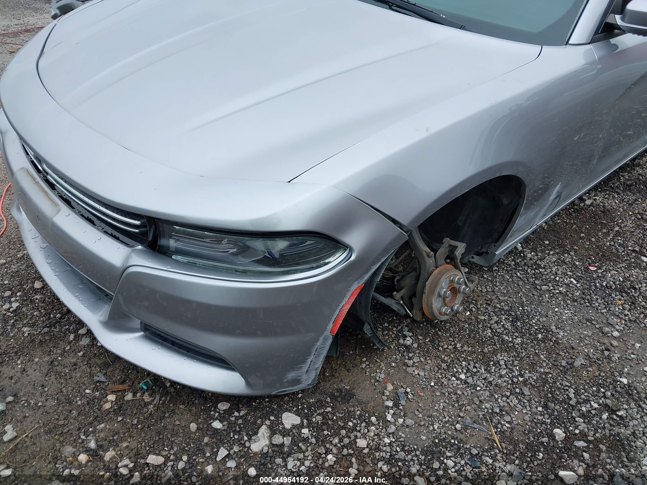 2015 Dodge Charger Se Gray vin: 2C3CDXBG2FH734667