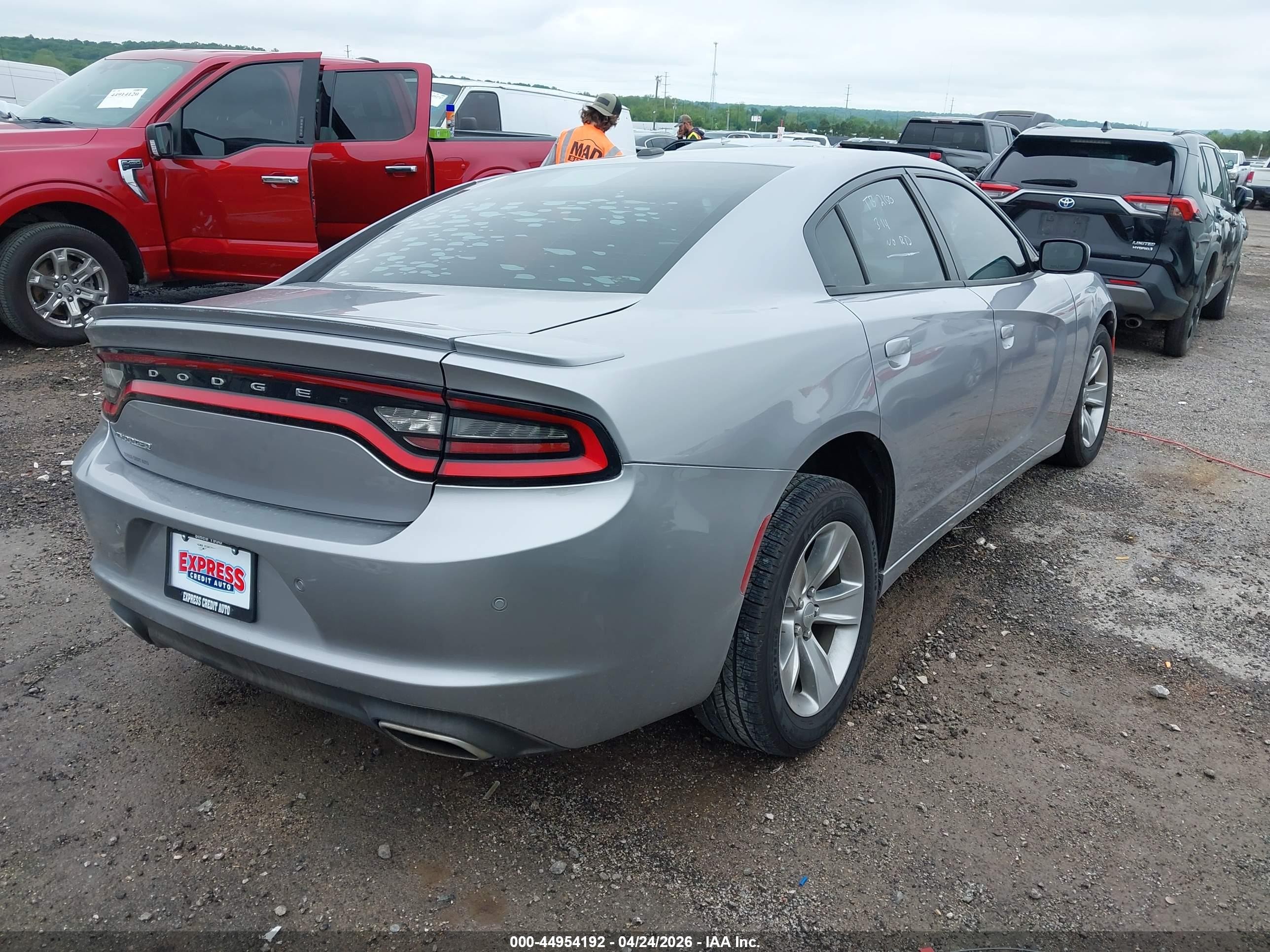 2015 Dodge Charger Se Gray vin: 2C3CDXBG2FH734667