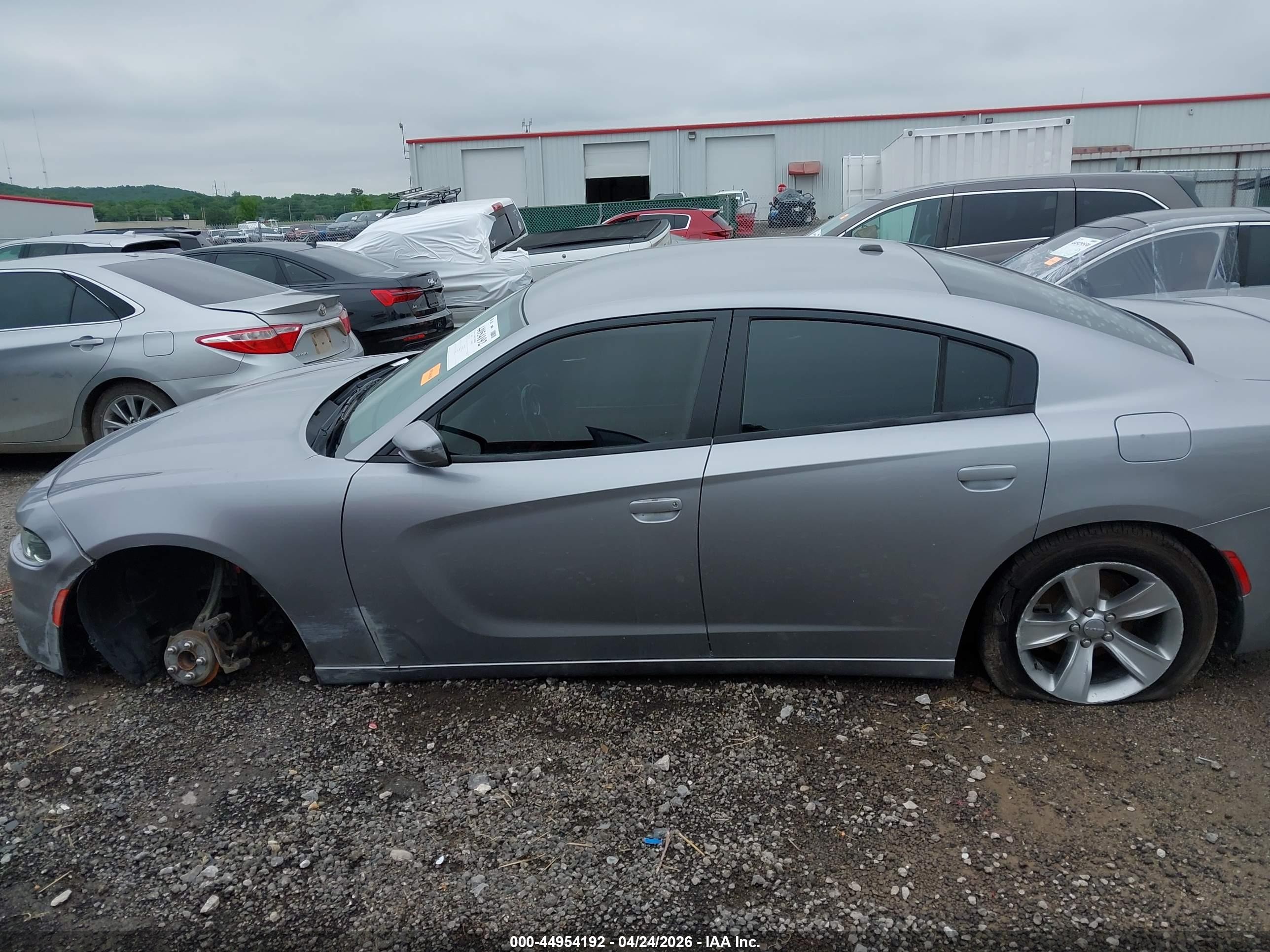 2015 Dodge Charger Se Gray vin: 2C3CDXBG2FH734667
