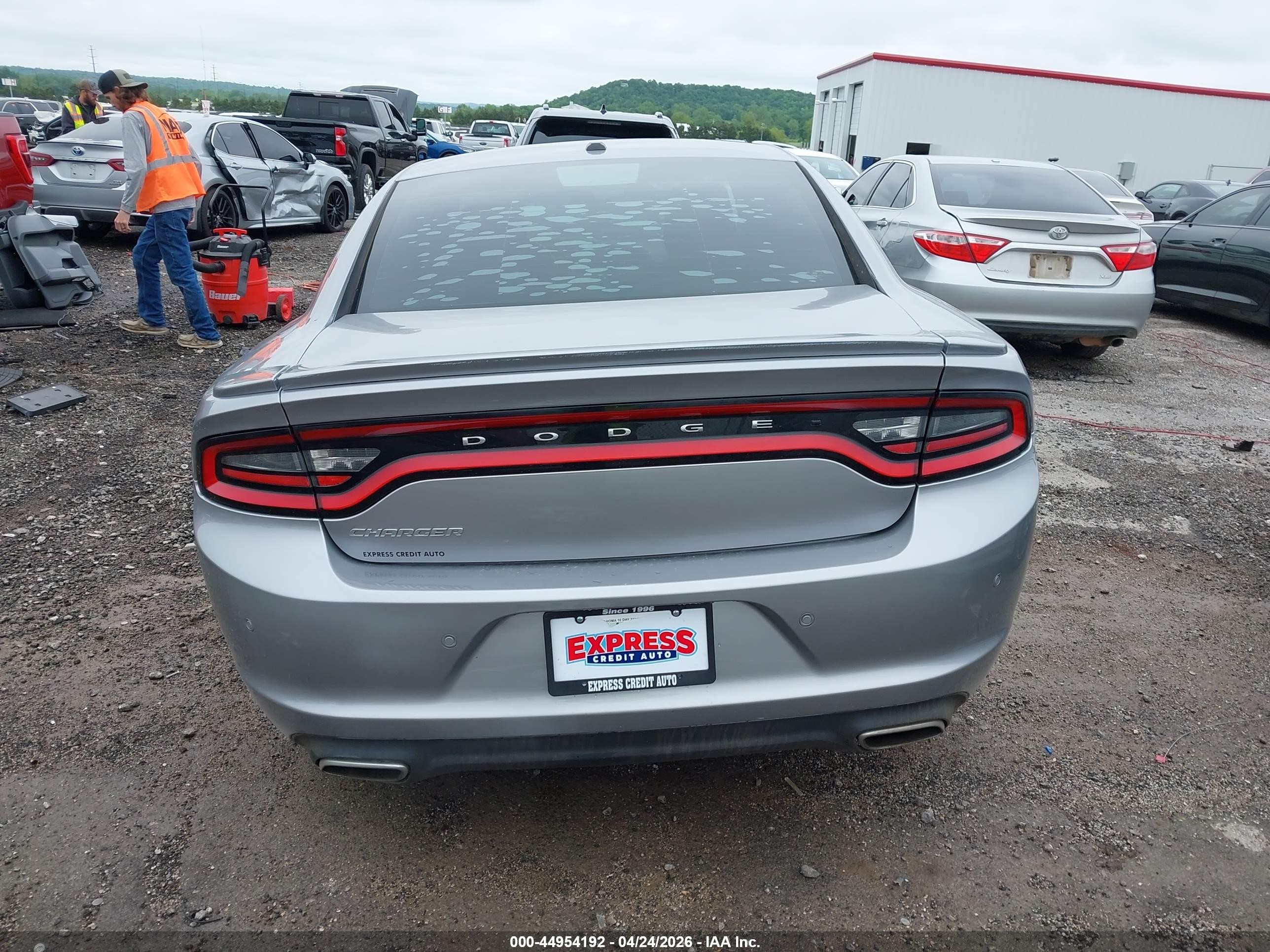 2015 Dodge Charger Se Gray vin: 2C3CDXBG2FH734667