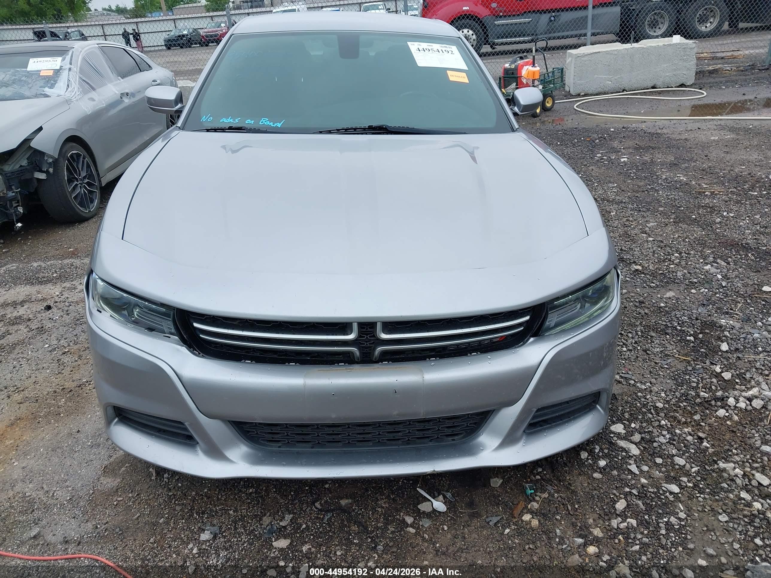 2015 Dodge Charger Se Gray vin: 2C3CDXBG2FH734667