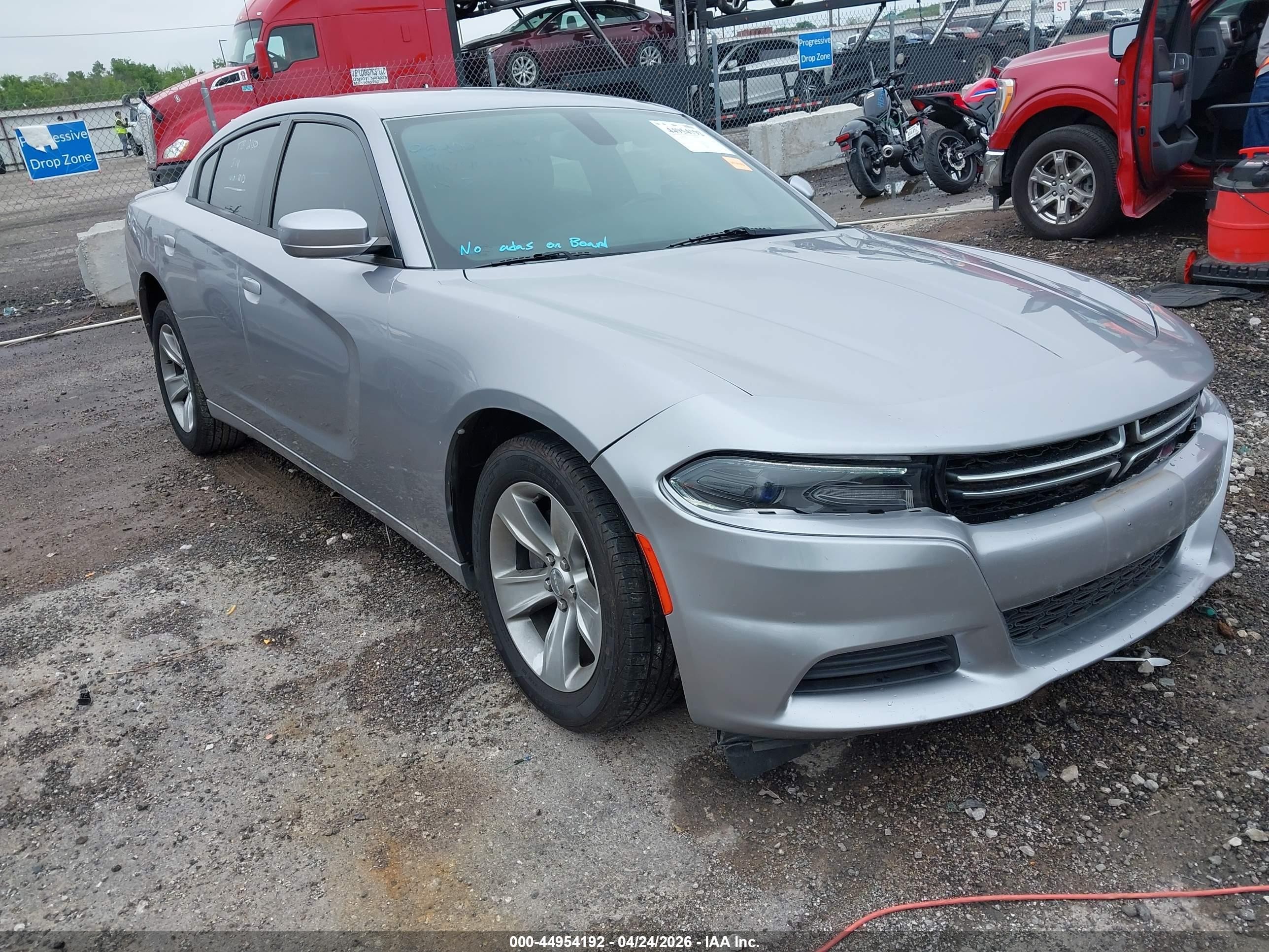 2015 Dodge Charger Se Gray vin: 2C3CDXBG2FH734667