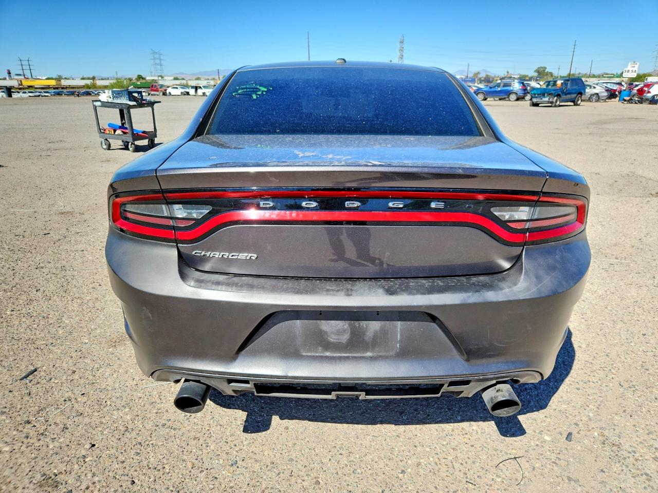 2015 Dodge Charger Se Charcoal vin: 2C3CDXBG2FH753784