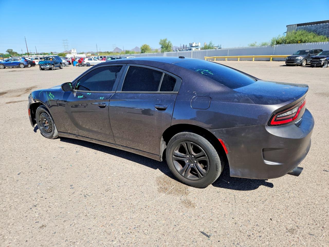 2015 Dodge Charger Se Charcoal vin: 2C3CDXBG2FH753784