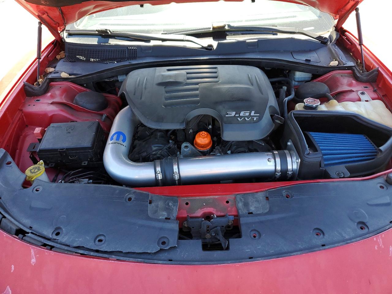2015 Dodge Charger Se Red vin: 2C3CDXBG2FH762596