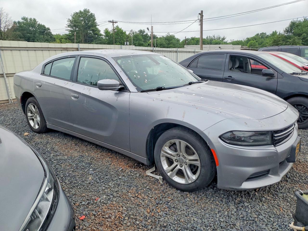 2015 Dodge Charger Se Gray vin: 2C3CDXBG2FH771587