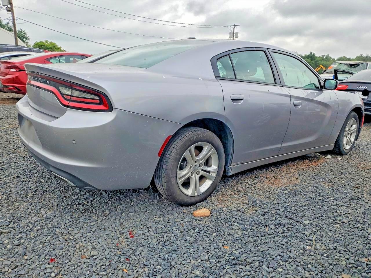 2015 Dodge Charger Se Gray vin: 2C3CDXBG2FH771587