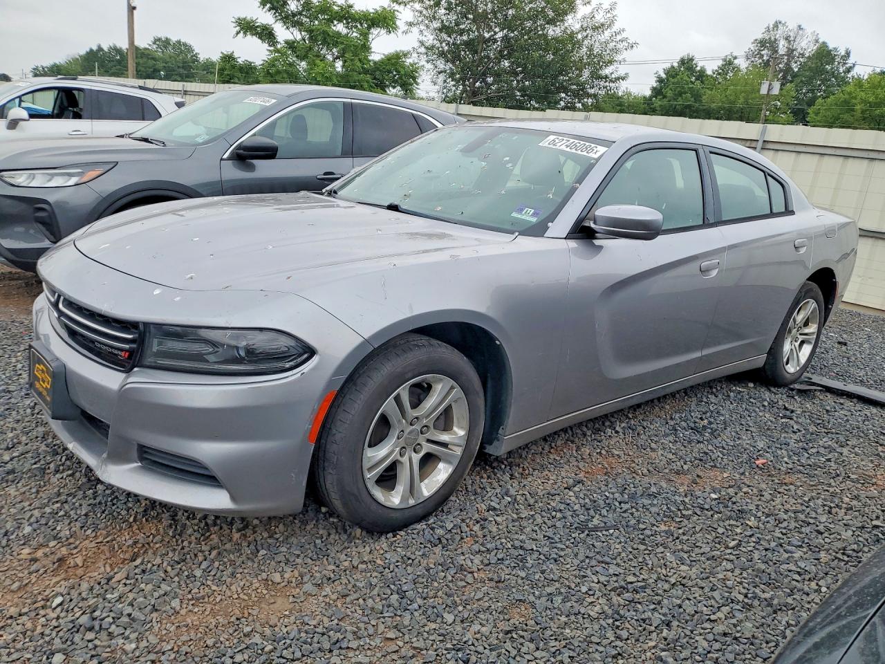 2015 Dodge Charger Se Gray vin: 2C3CDXBG2FH771587