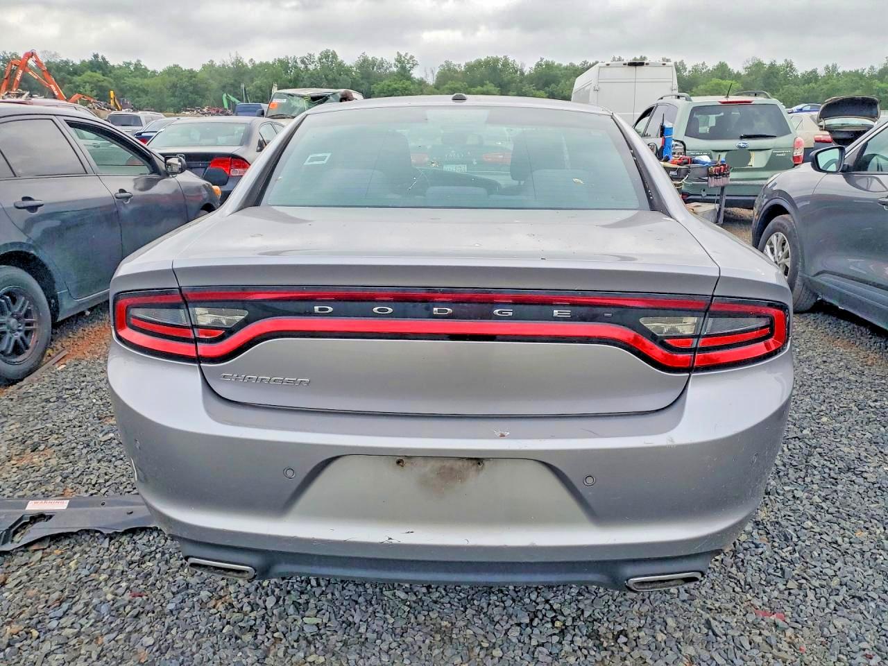 2015 Dodge Charger Se Gray vin: 2C3CDXBG2FH771587