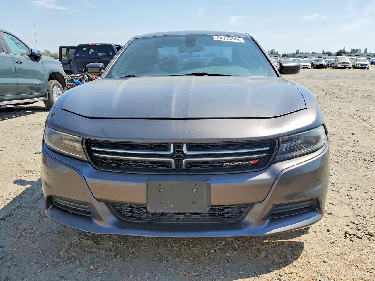 2015 Dodge Charger Se Gray vin: 2C3CDXBG2FH785022