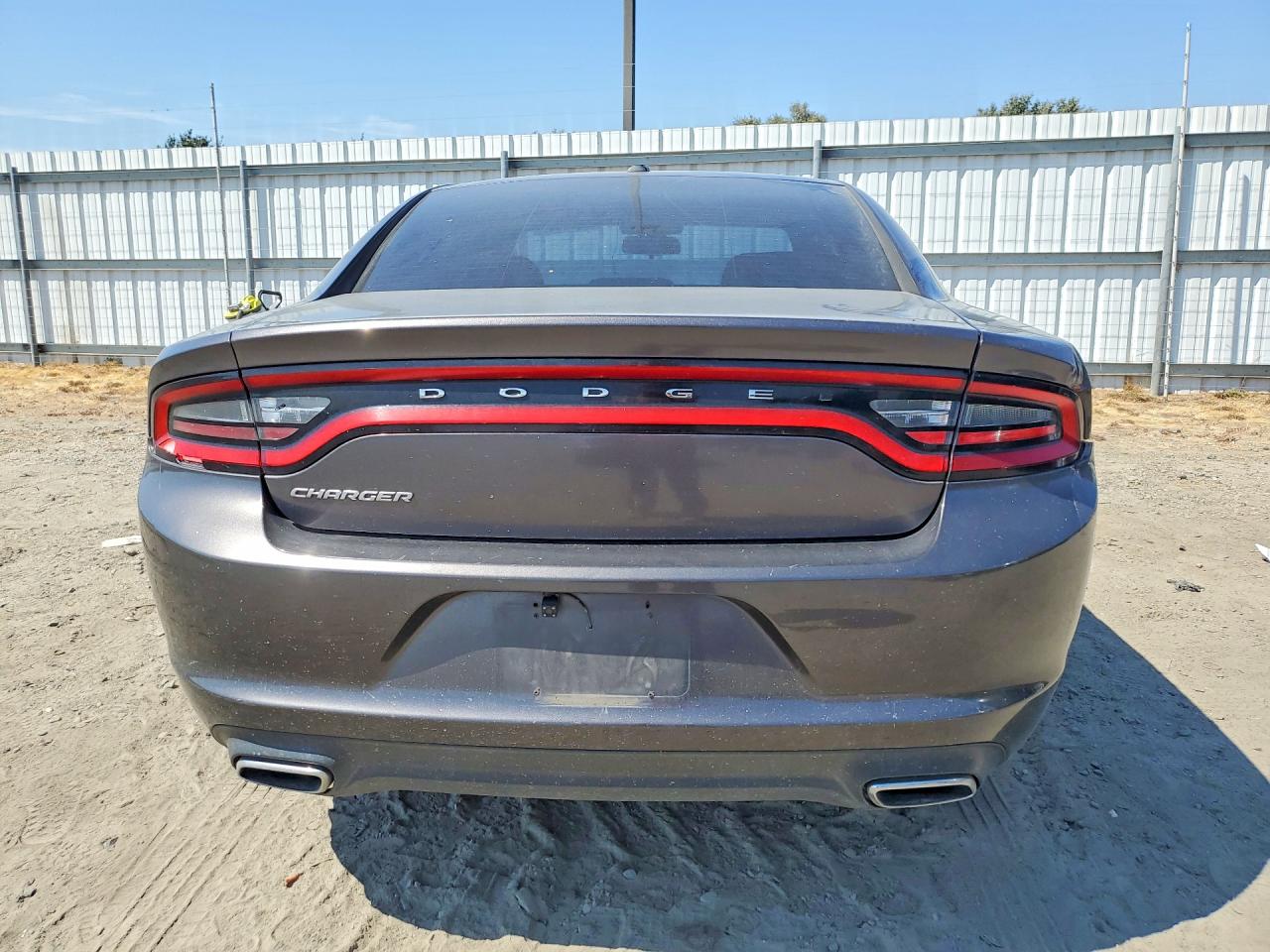 2015 Dodge Charger Se Gray vin: 2C3CDXBG2FH785022
