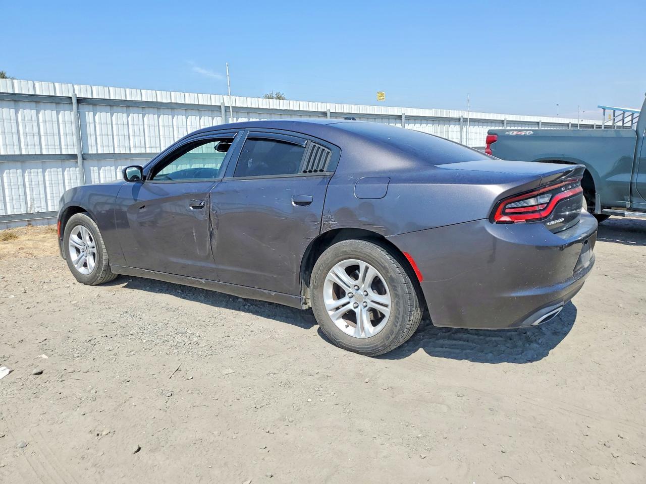 2015 Dodge Charger Se Gray vin: 2C3CDXBG2FH785022