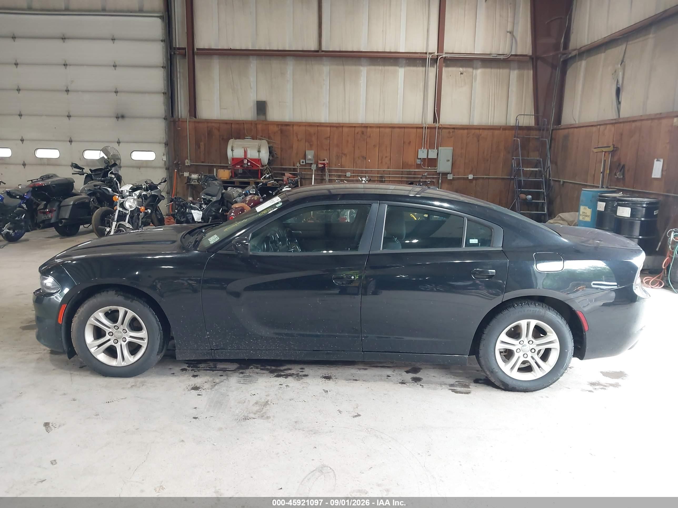 2015 Dodge Charger Se Black vin: 2C3CDXBG2FH790446