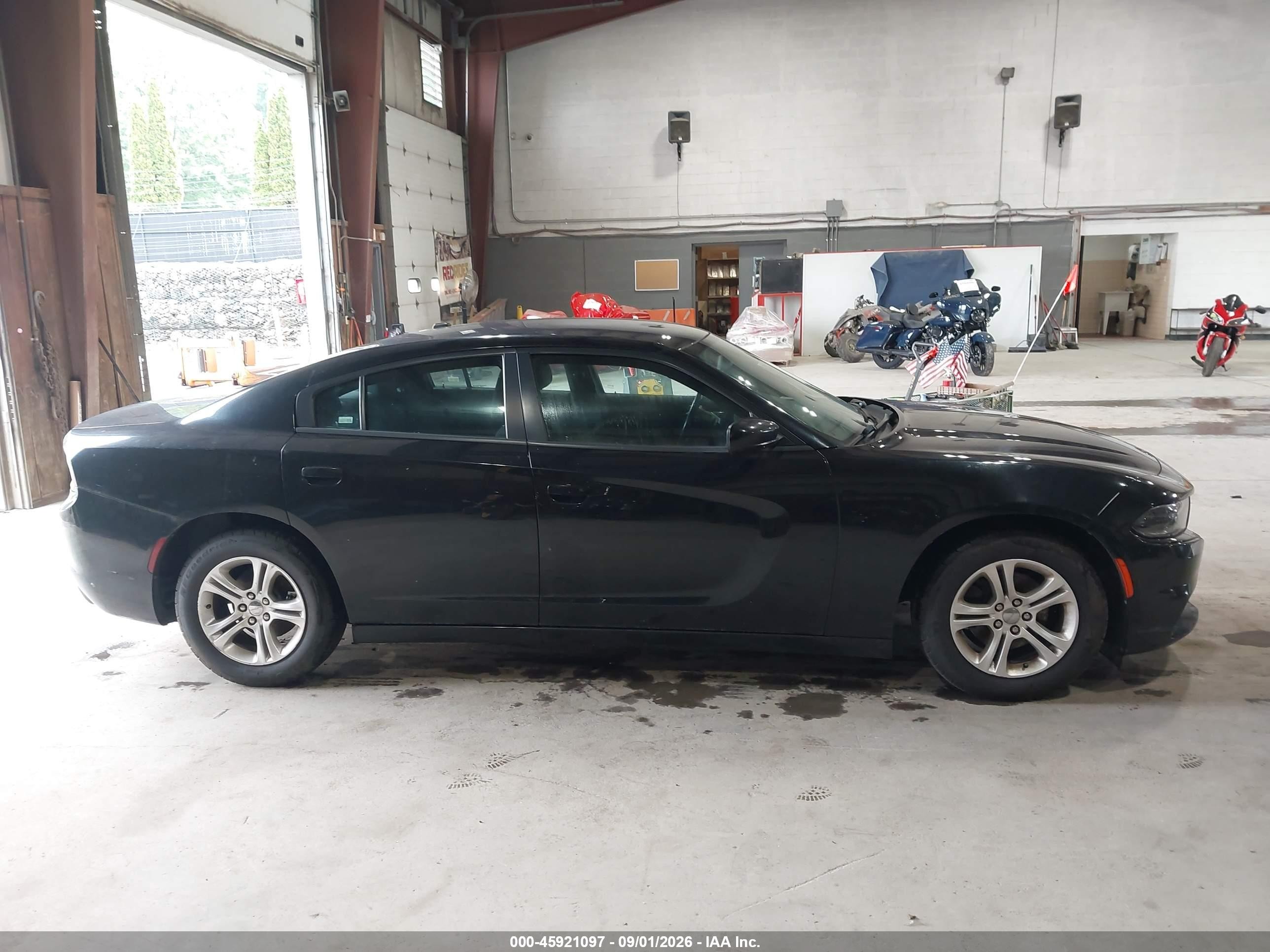 2015 Dodge Charger Se Black vin: 2C3CDXBG2FH790446