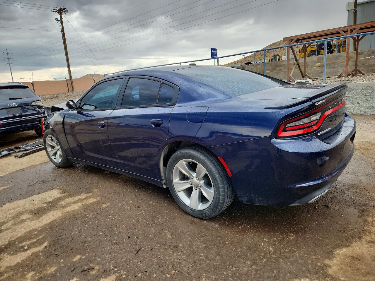 2015 Dodge Charger Se Синий vin: 2C3CDXBG2FH883970