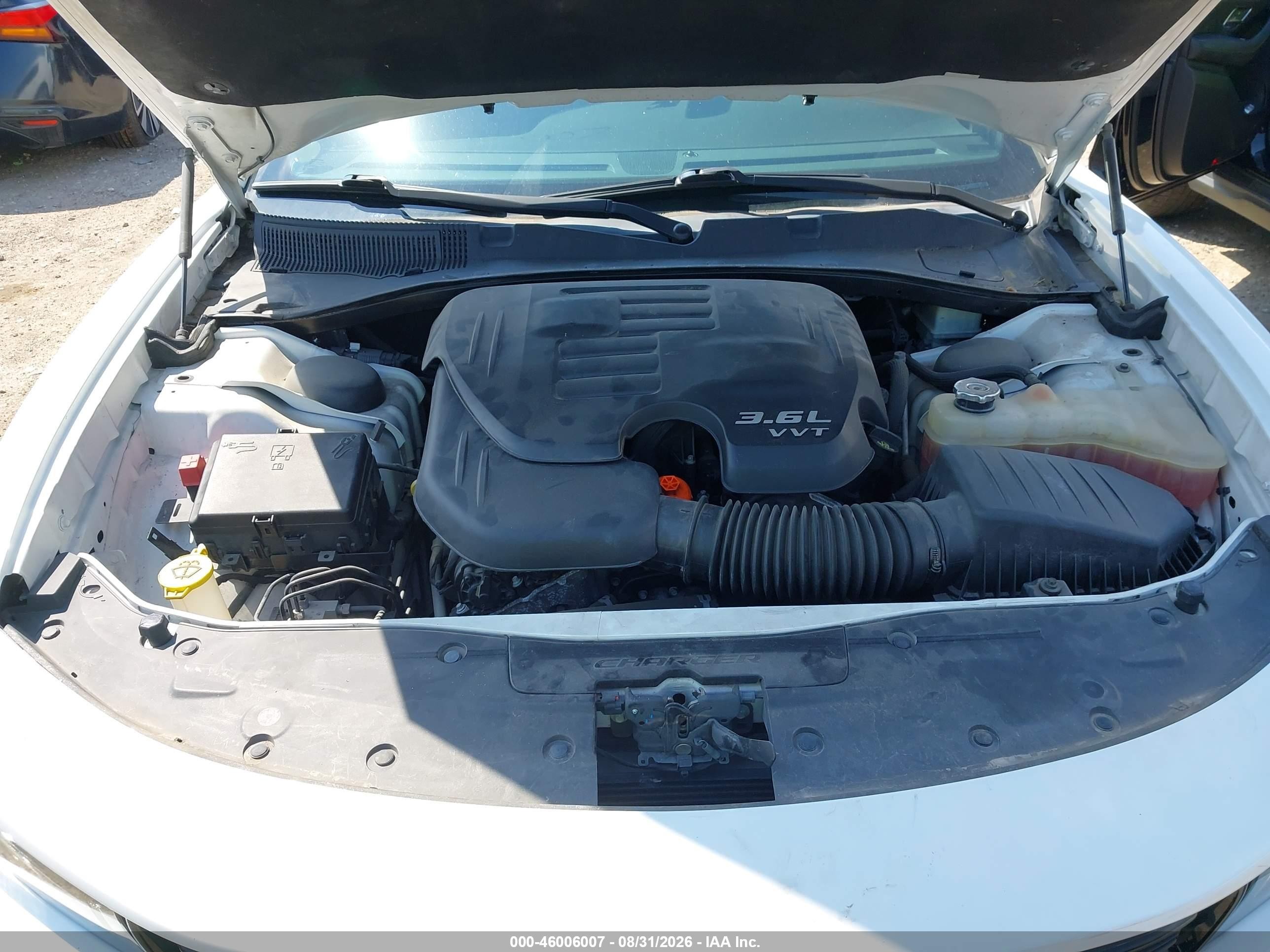 2020 Dodge Charger Sxt Rwd White vin: 2C3CDXBG2LH140642