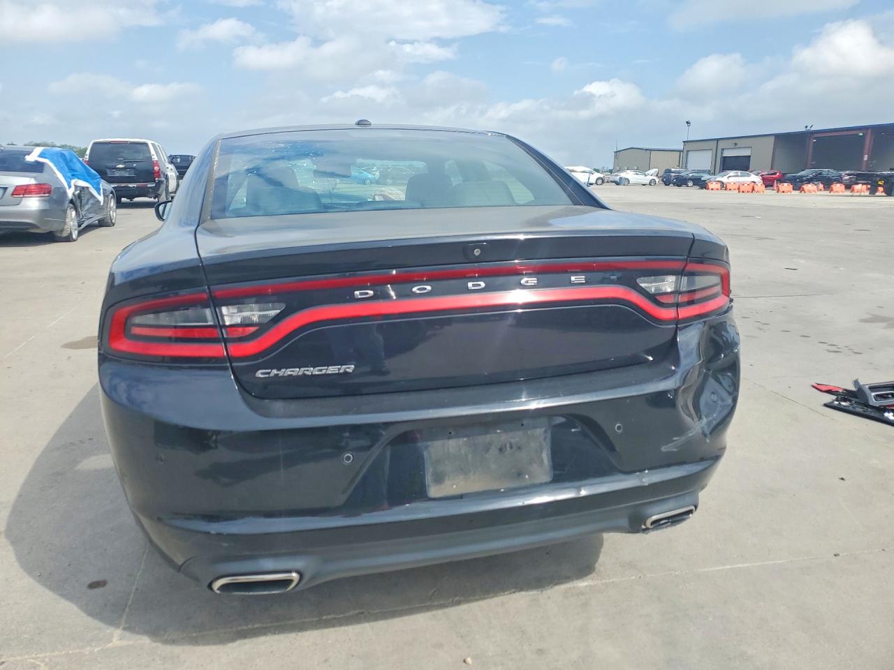 2020 Dodge Charger Sxt Black vin: 2C3CDXBG2LH144397