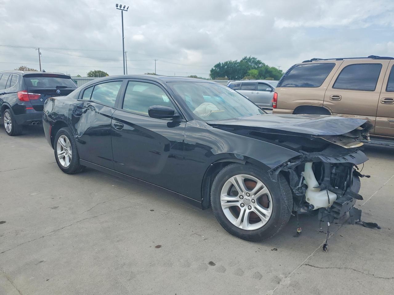 2020 Dodge Charger Sxt Black vin: 2C3CDXBG2LH144397