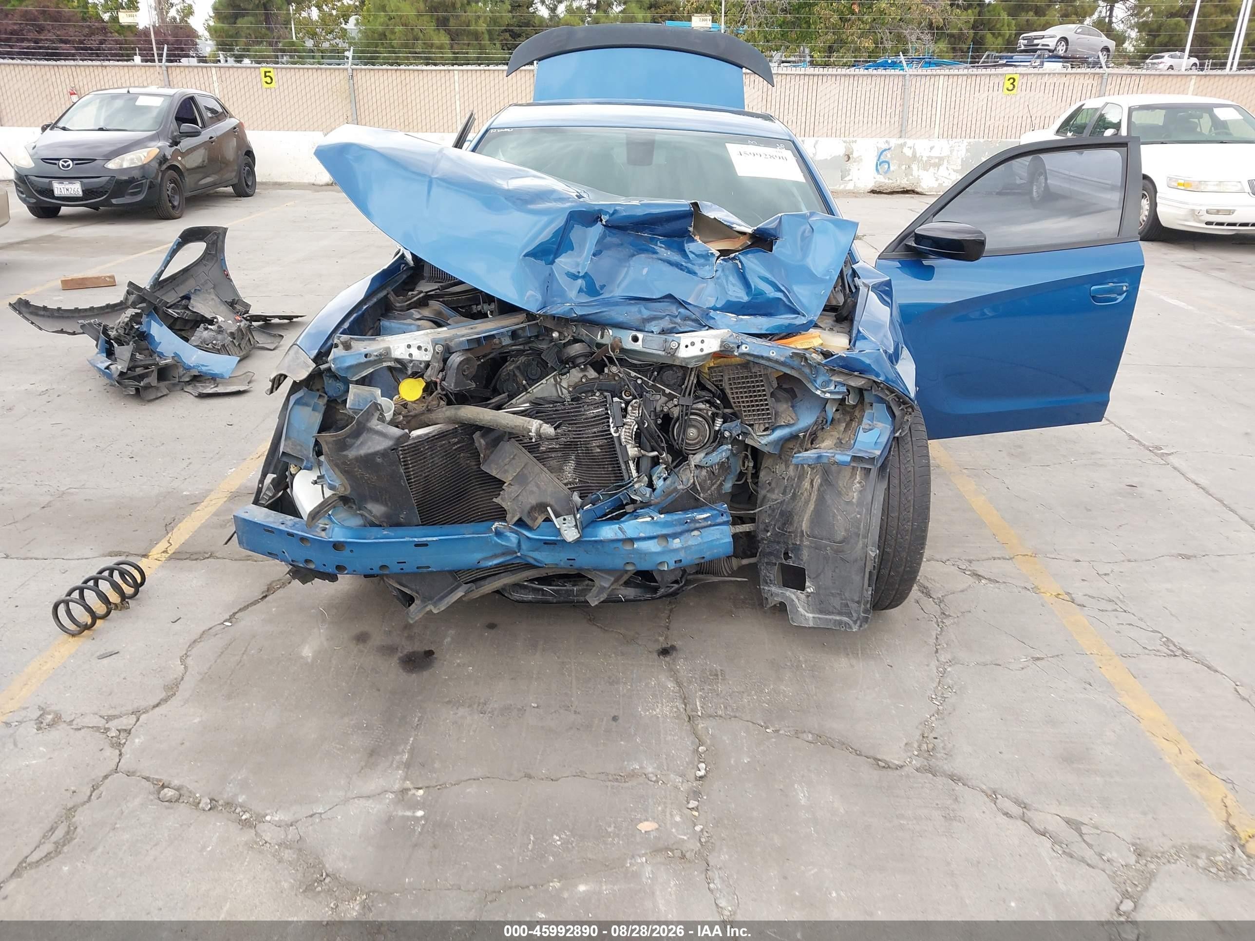 2020 Dodge Charger Sxt Rwd Blue vin: 2C3CDXBG2LH192787