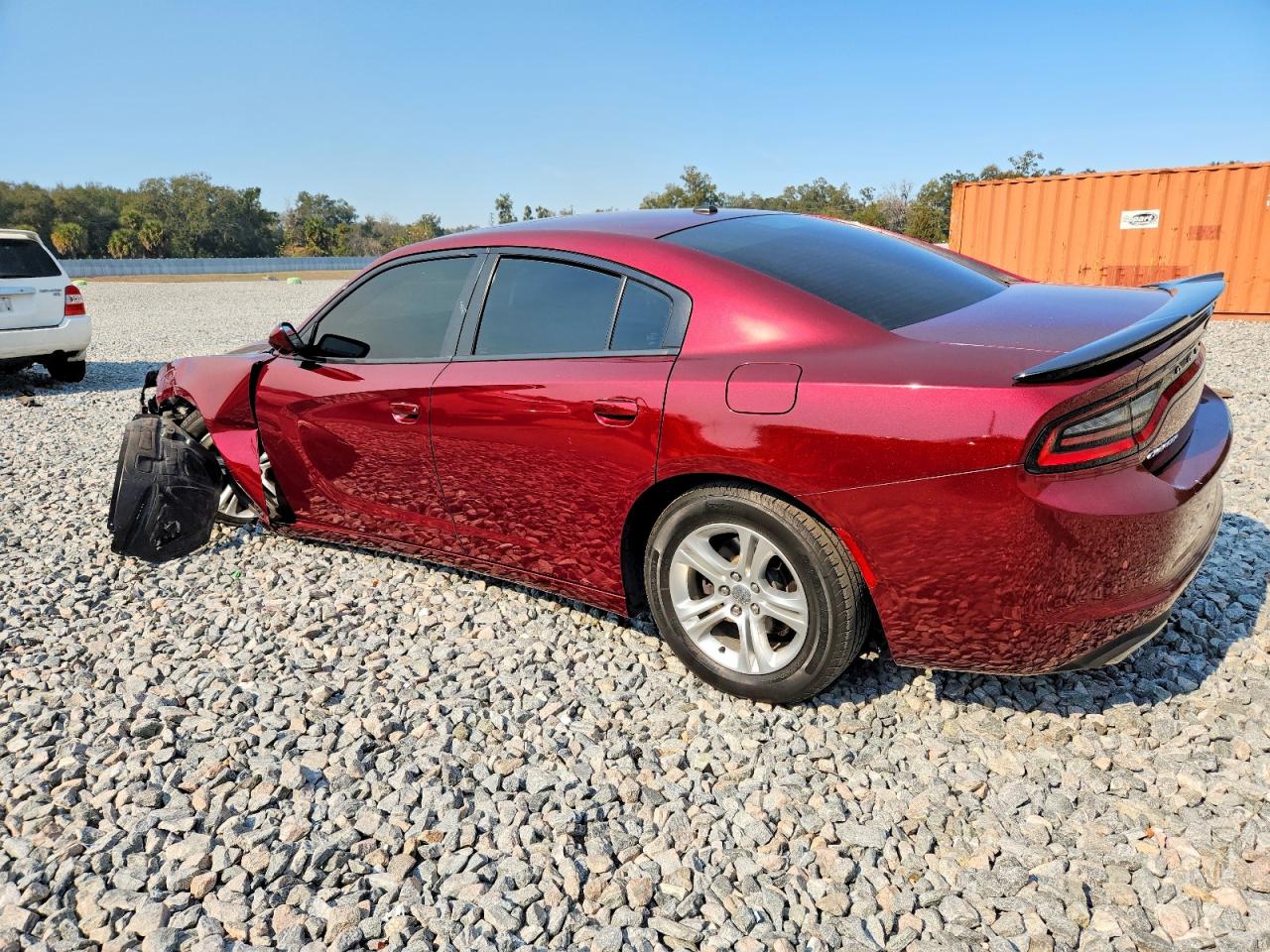 2020 Dodge Charger Sxt Burgundy vin: 2C3CDXBG2LH214187