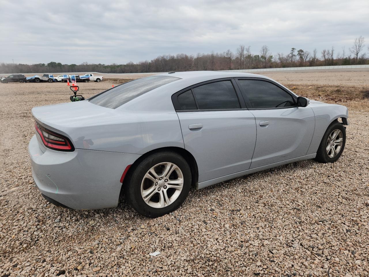2021 Dodge Charger Sxt Gray vin: 2C3CDXBG2MH518105
