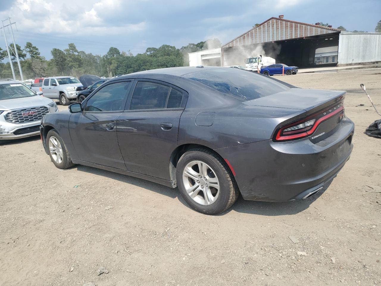 2021 Dodge Charger Sxt Серый vin: 2C3CDXBG2MH638583