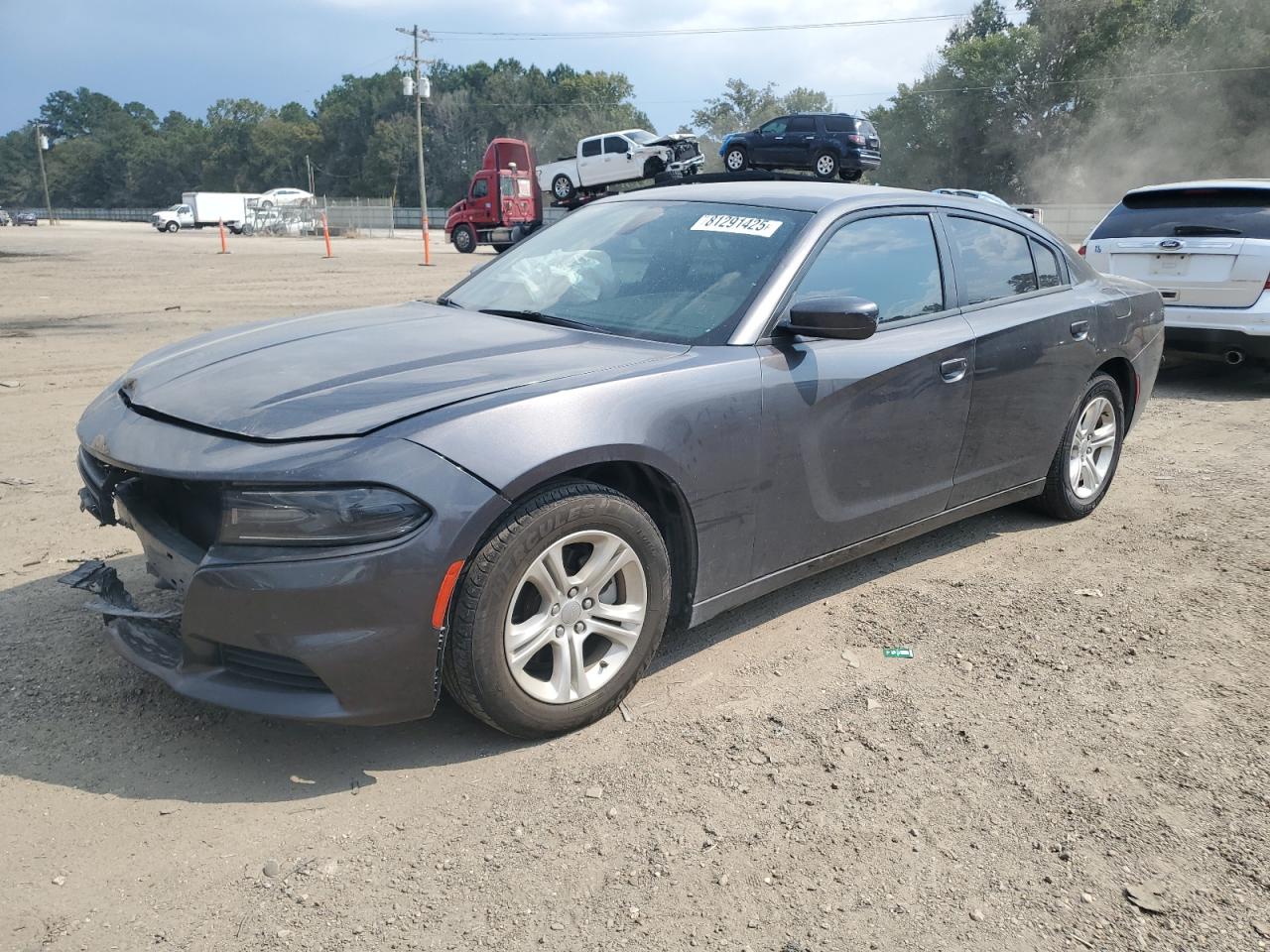 2021 Dodge Charger Sxt Gray vin: 2C3CDXBG2MH638583