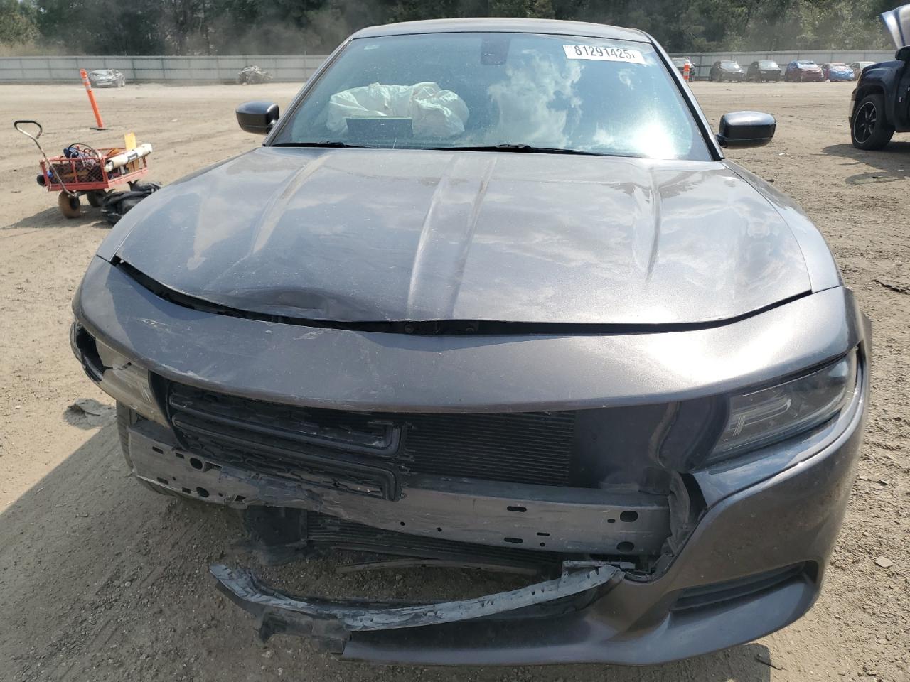 2021 Dodge Charger Sxt Серый vin: 2C3CDXBG2MH638583