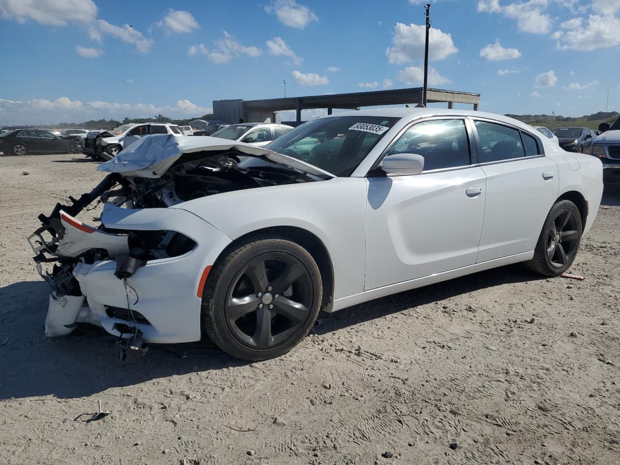 2021 Dodge Charger Sxt Белый vin: 2C3CDXBG2MH638910