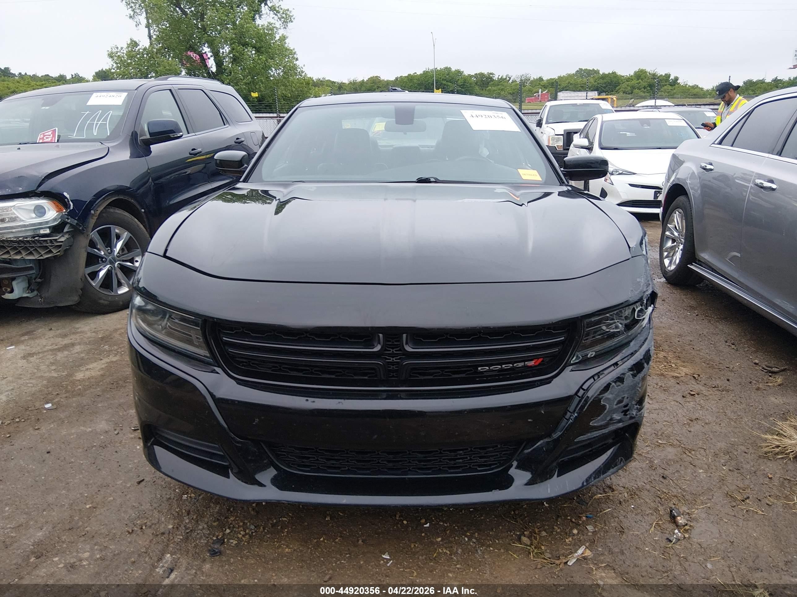 2022 Dodge Charger Sxt Rwd Black vin: 2C3CDXBG2NH152695