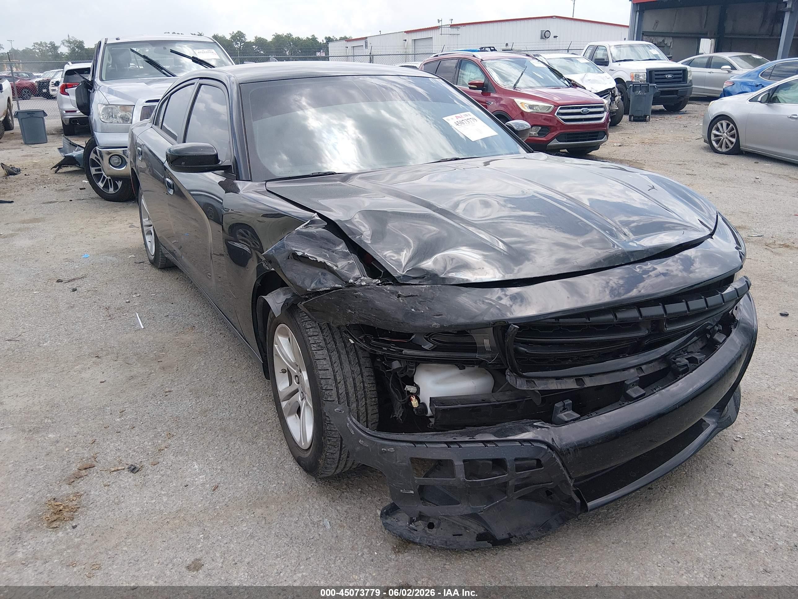 2023 Dodge Charger Sxt Black vin: 2C3CDXBG2PH660961