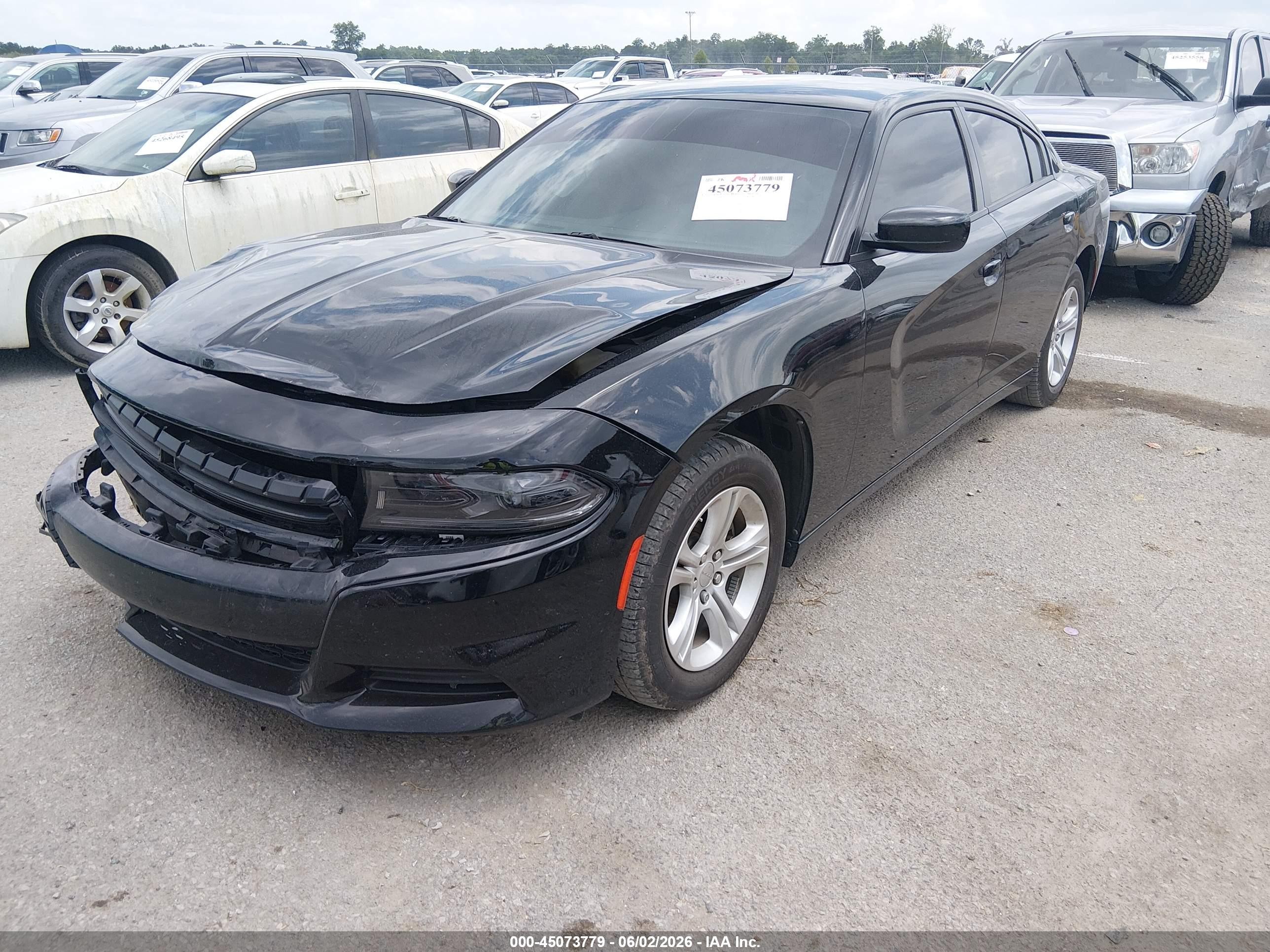 2023 Dodge Charger Sxt Black vin: 2C3CDXBG2PH660961