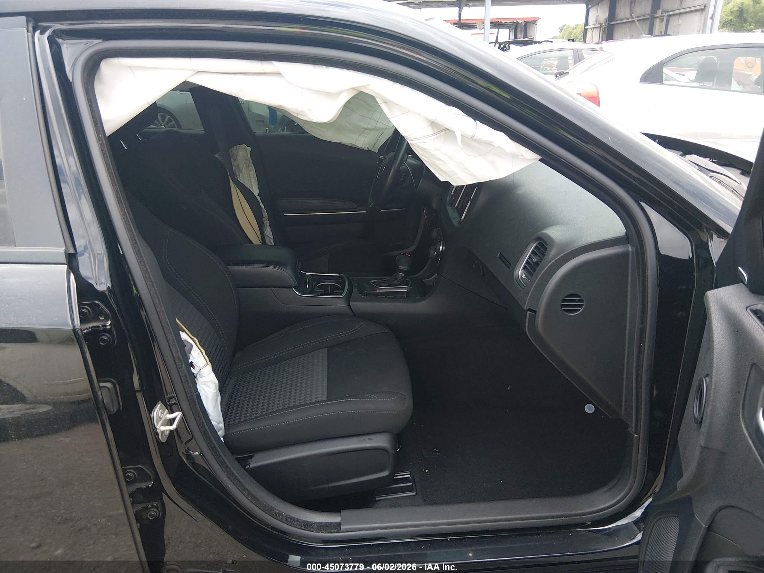 2023 Dodge Charger Sxt Black vin: 2C3CDXBG2PH660961