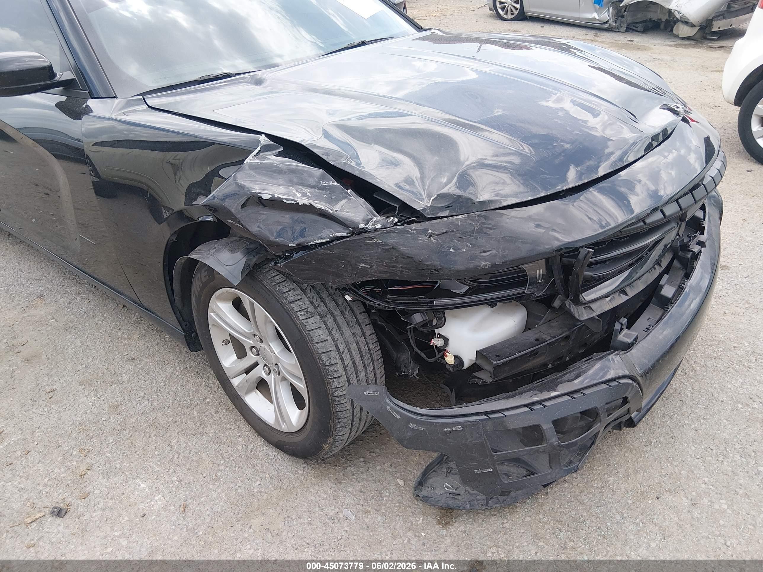 2023 Dodge Charger Sxt Black vin: 2C3CDXBG2PH660961