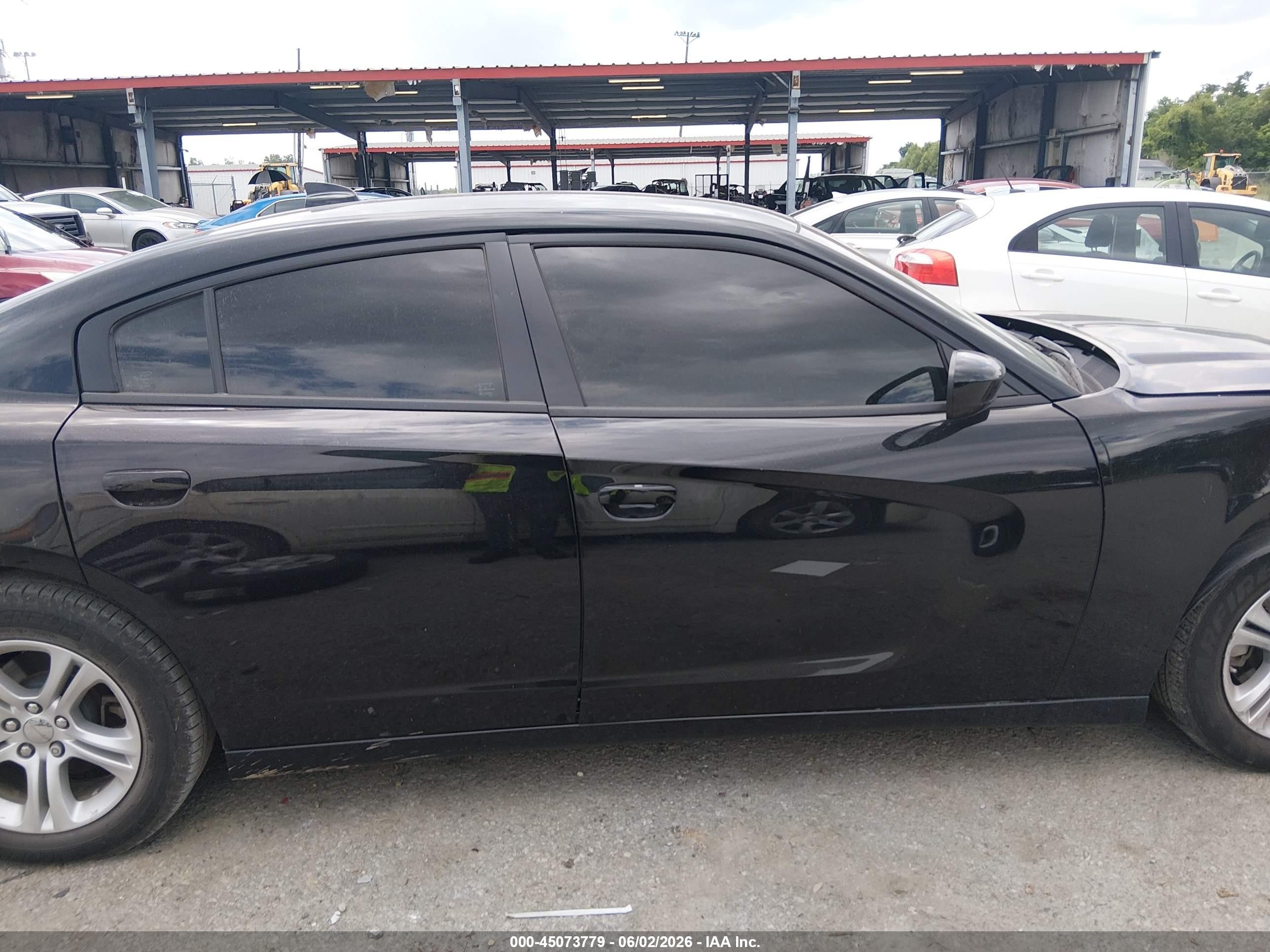 2023 Dodge Charger Sxt Black vin: 2C3CDXBG2PH660961