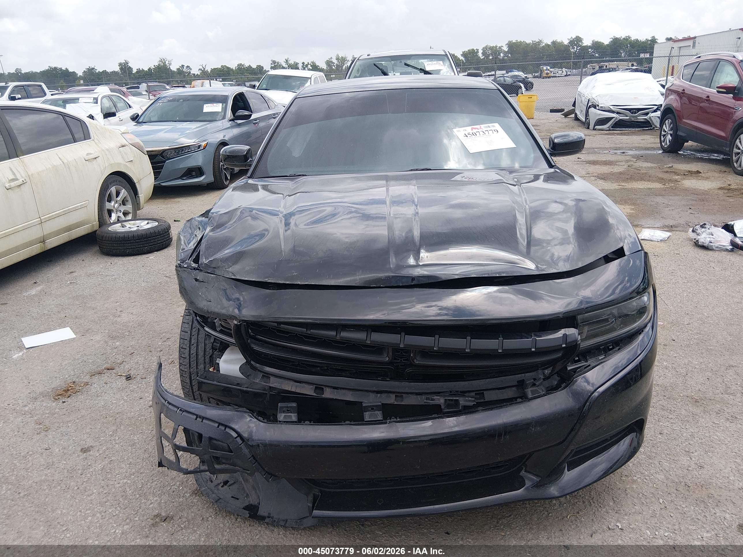 2023 Dodge Charger Sxt Black vin: 2C3CDXBG2PH660961