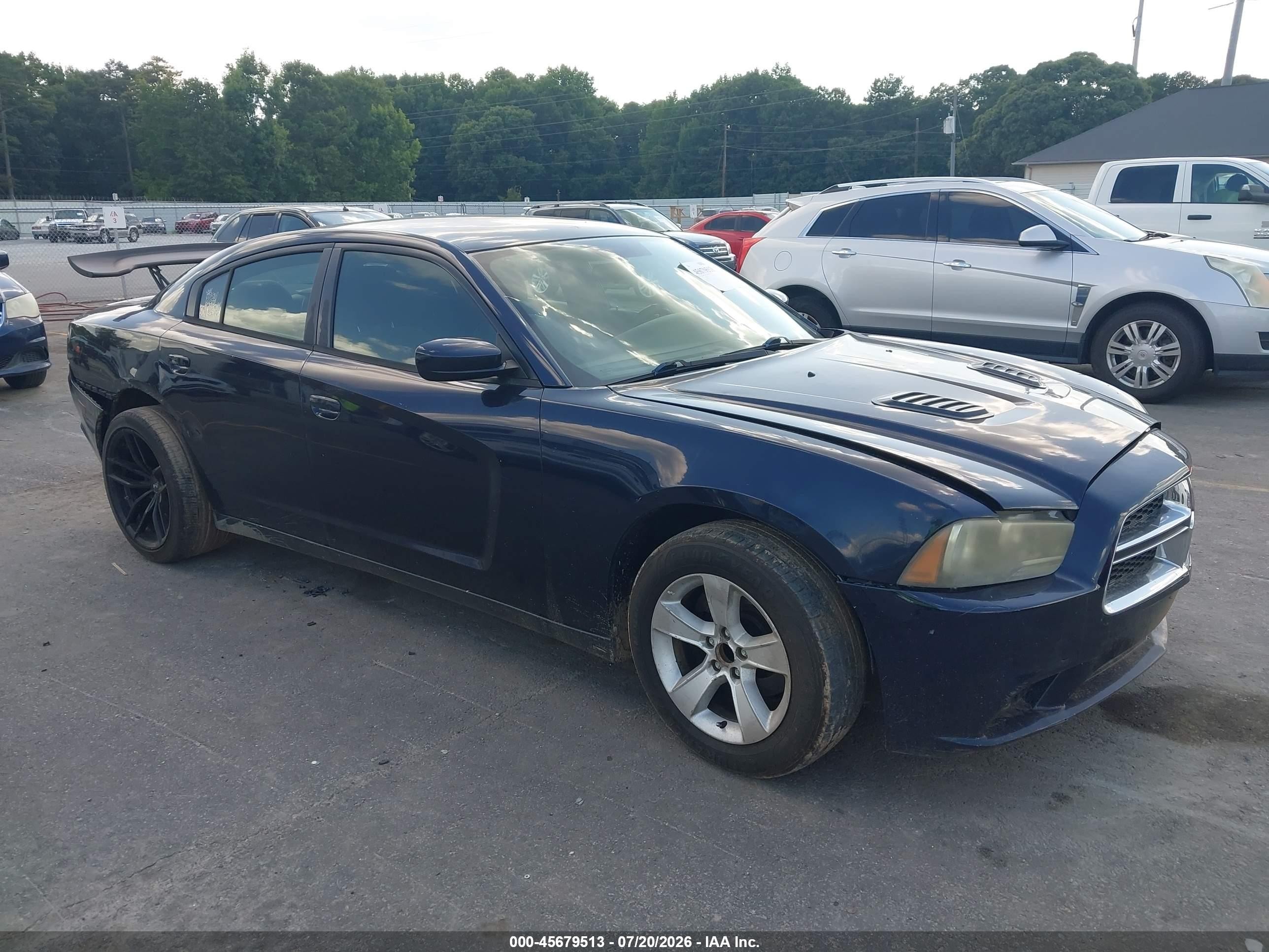 2012 Dodge Charger Se Dark Blue vin: 2C3CDXBG3CH103664