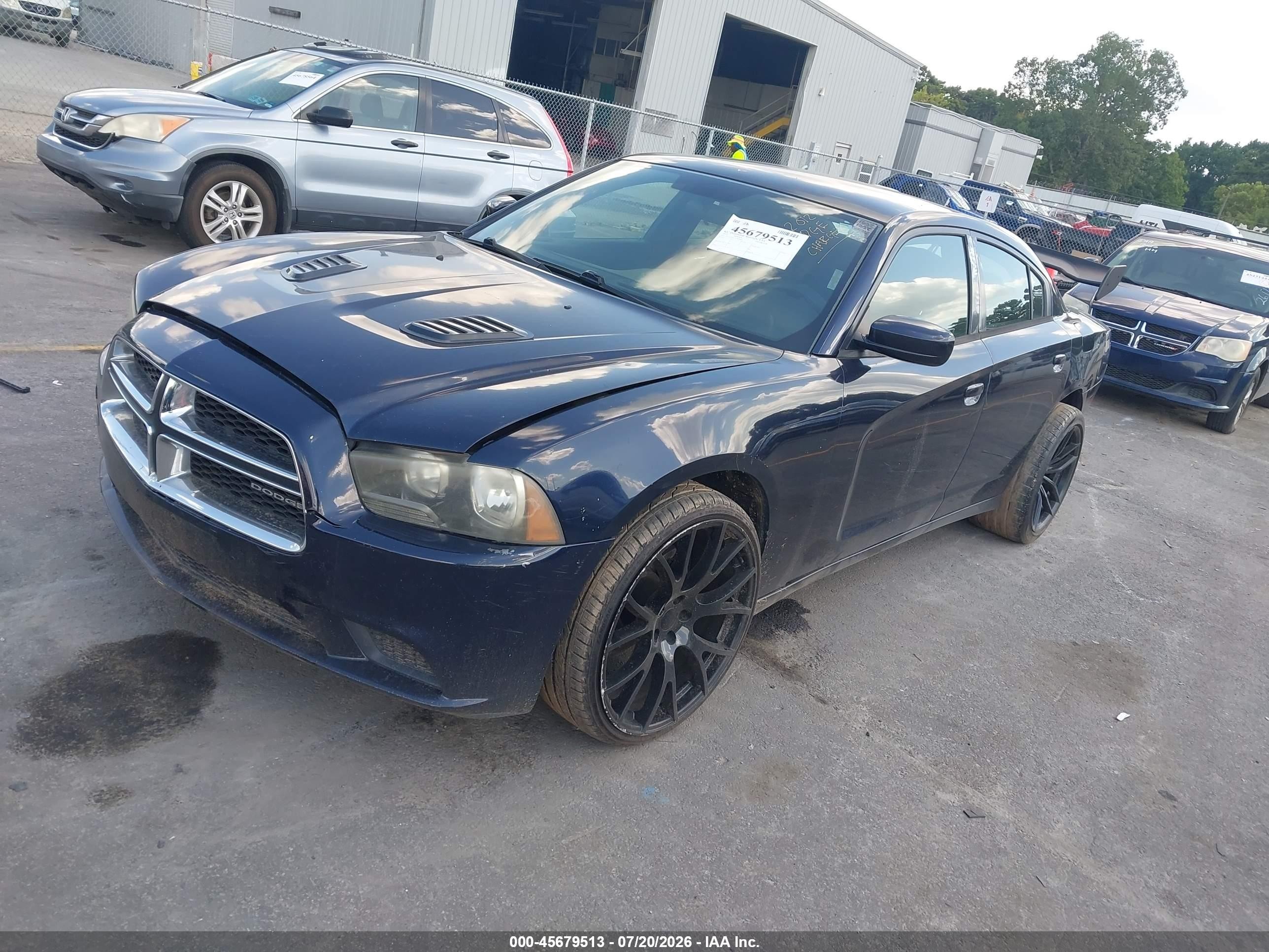 2012 Dodge Charger Se Dark Blue vin: 2C3CDXBG3CH103664