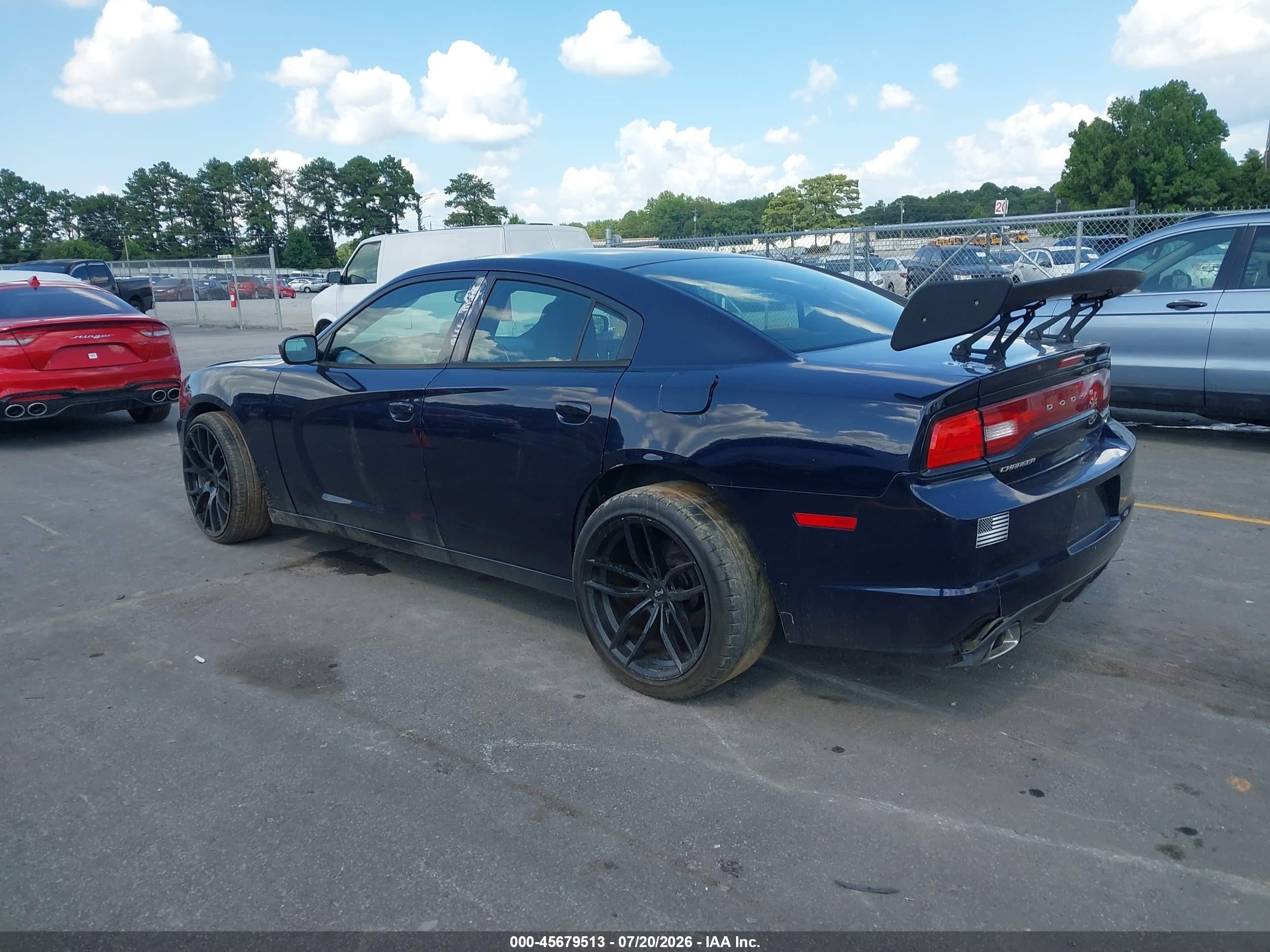 2012 Dodge Charger Se Dark Blue vin: 2C3CDXBG3CH103664