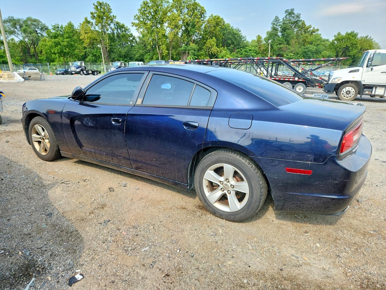 2012 Dodge Charger Se Blue vin: 2C3CDXBG3CH117466
