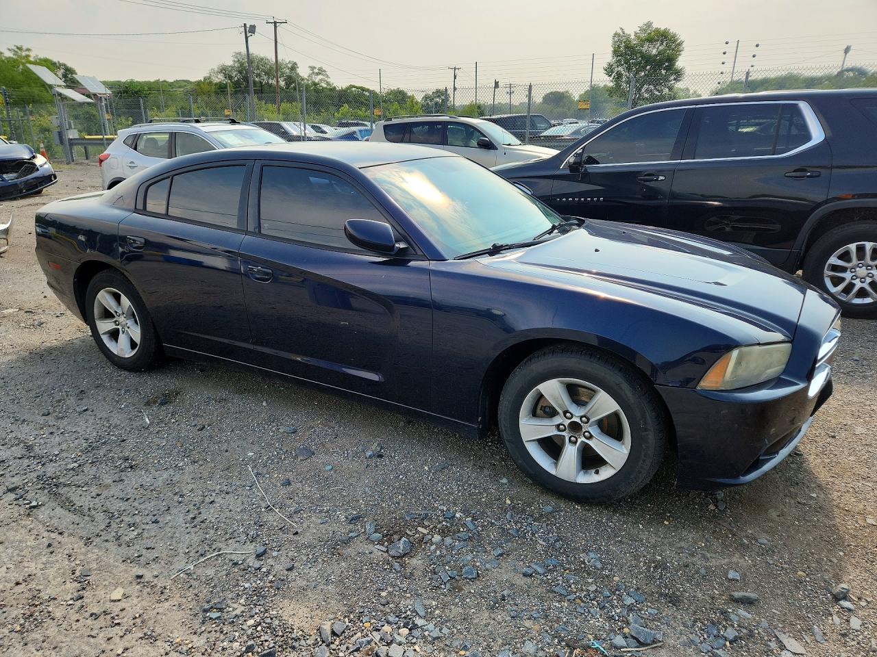2012 Dodge Charger Se Blue vin: 2C3CDXBG3CH117466