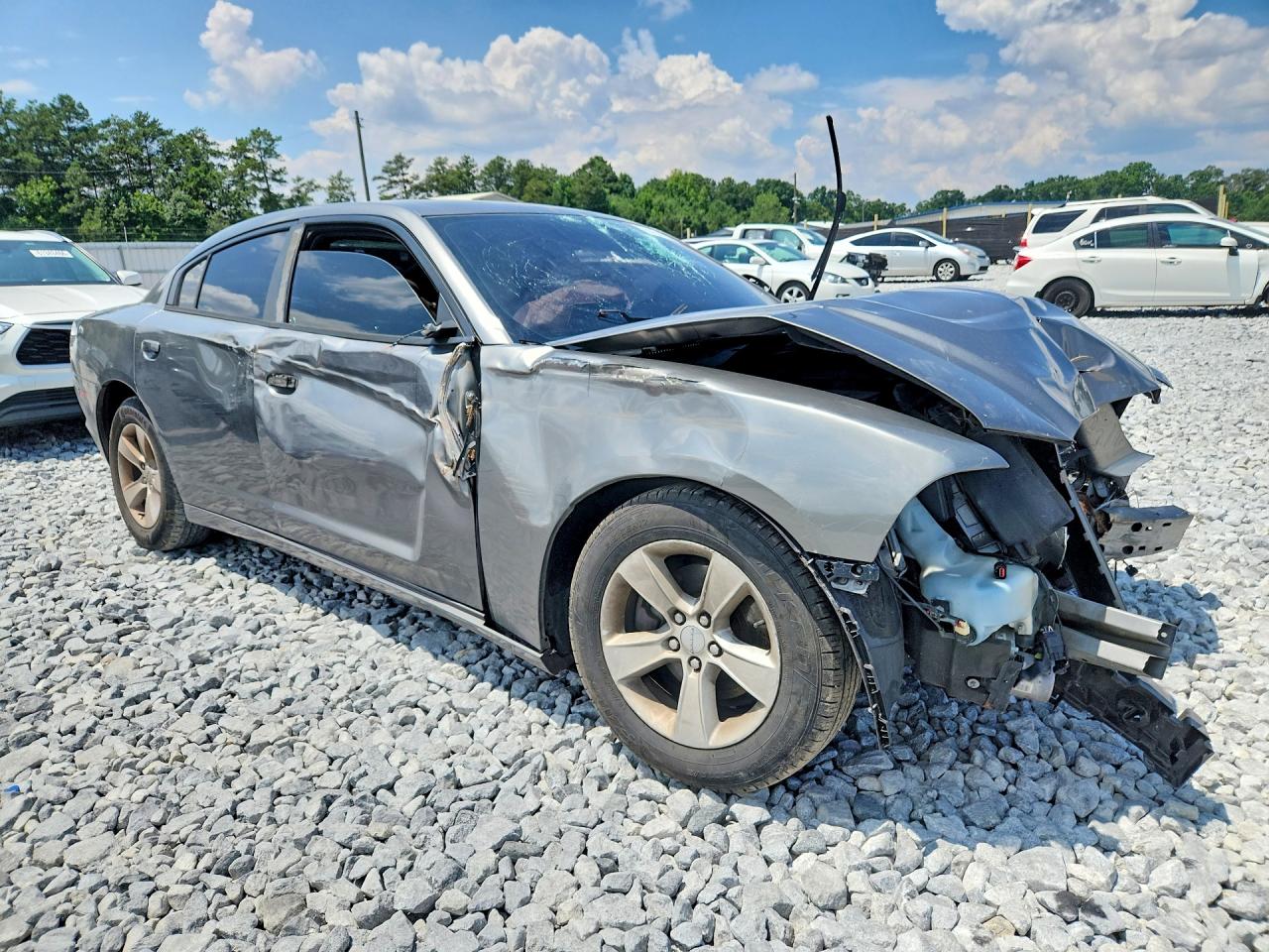 2012 Dodge Charger Se Gray vin: 2C3CDXBG3CH119962