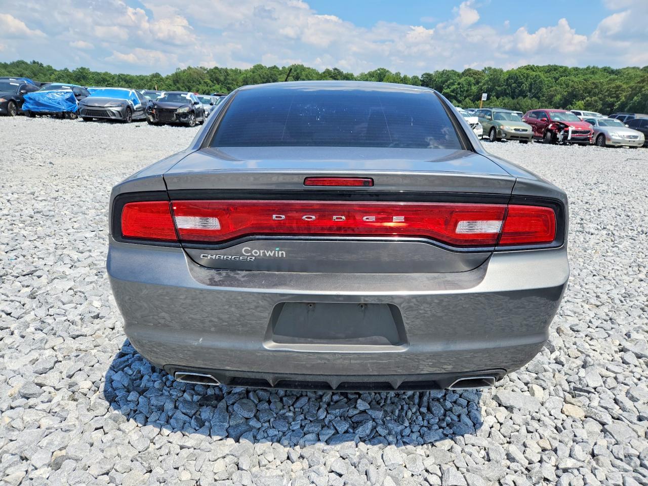 2012 Dodge Charger Se Gray vin: 2C3CDXBG3CH119962