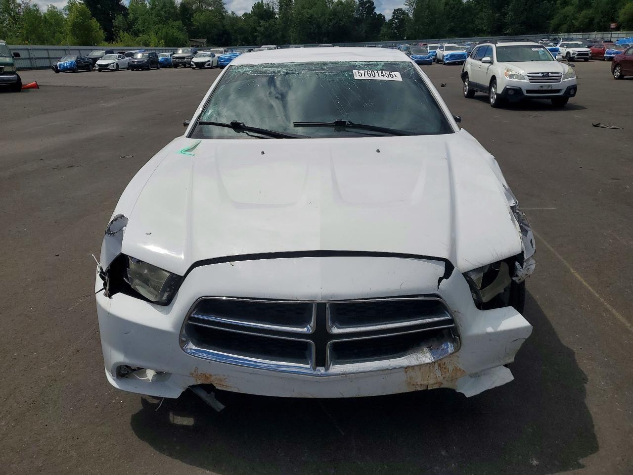 2012 Dodge Charger Se White vin: 2C3CDXBG3CH163301