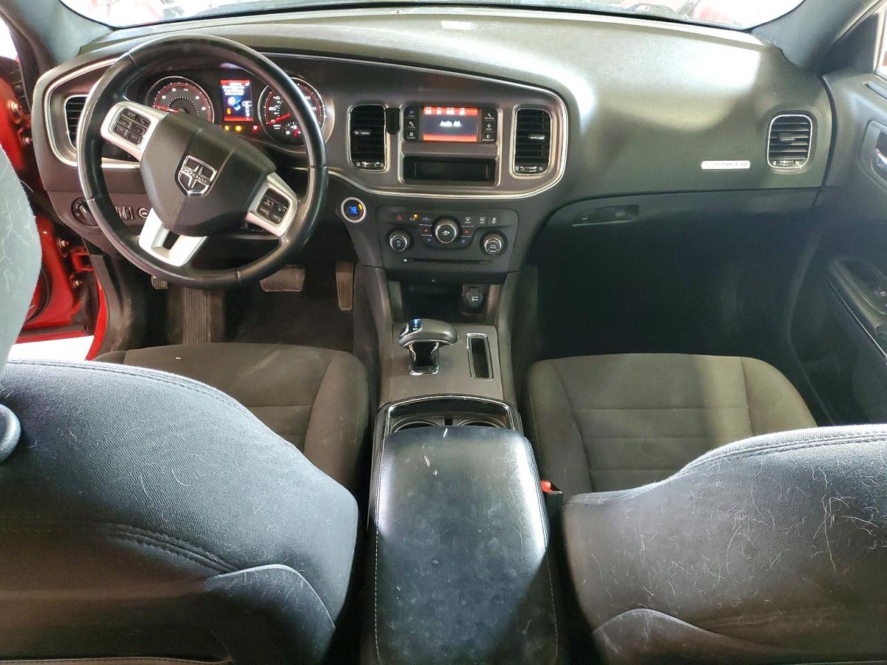 2012 Dodge Charger Se Red vin: 2C3CDXBG3CH178283